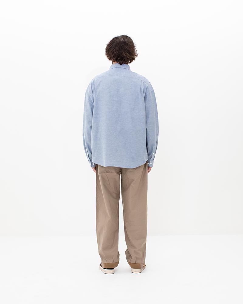 トップス SS24 visvim B.D. SHIRT L/S LT.BLUE size4 B.D. SHIRT L/S | Visvim Official North American Web Store